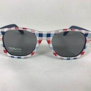 Disney Store Mickey Mouse Baby Sunglasses, Blue, Red, White Checker,100%UV